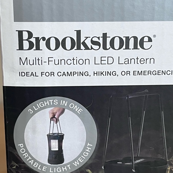 Brookstone Black Multi-Function LED Lantern - Picture 2 of 5